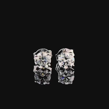 Lotando Diamond Stud Earrings 1.00 ct 